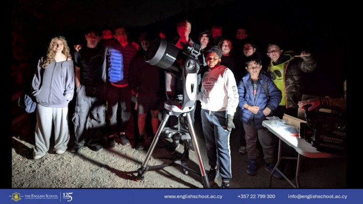 Planet Spotting at The English School: A Starry Success Thanks to Generous Donation!